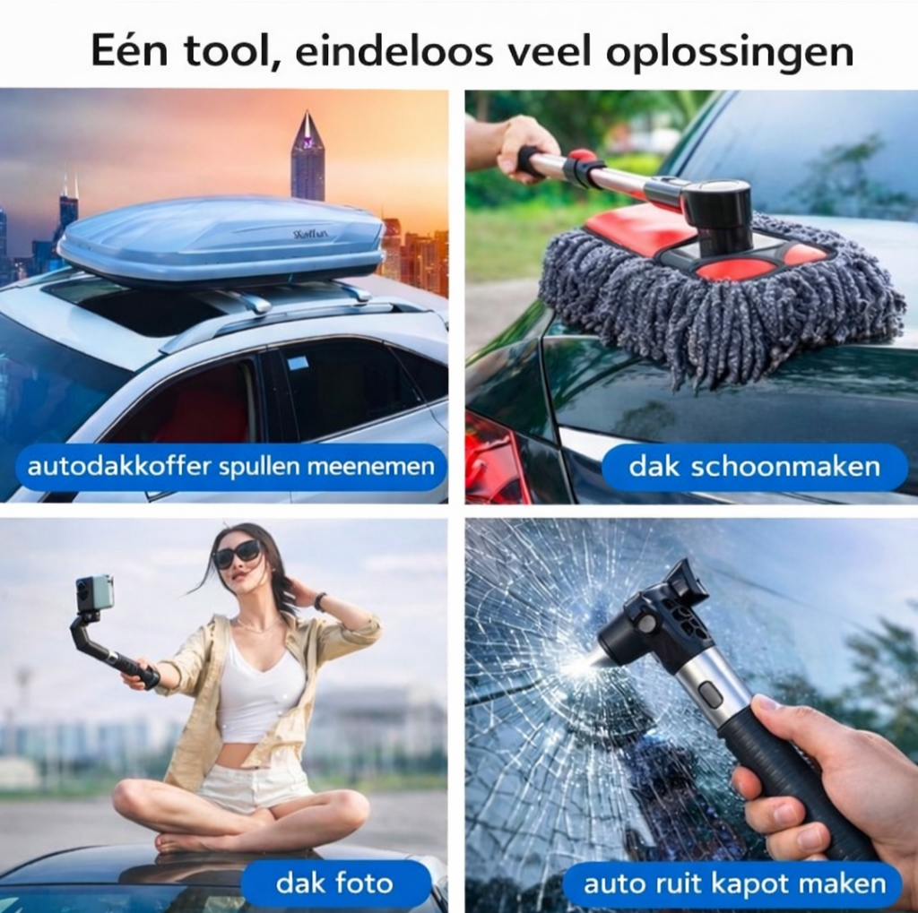 Auto opstapje - Bereik moeiteloos het dak van je auto